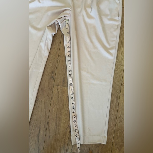 NWT A New Day Women's Pants Size 14 High-Rise Relaxed Fit Tapered Ankle Tan Pink - Picture 8 of 10